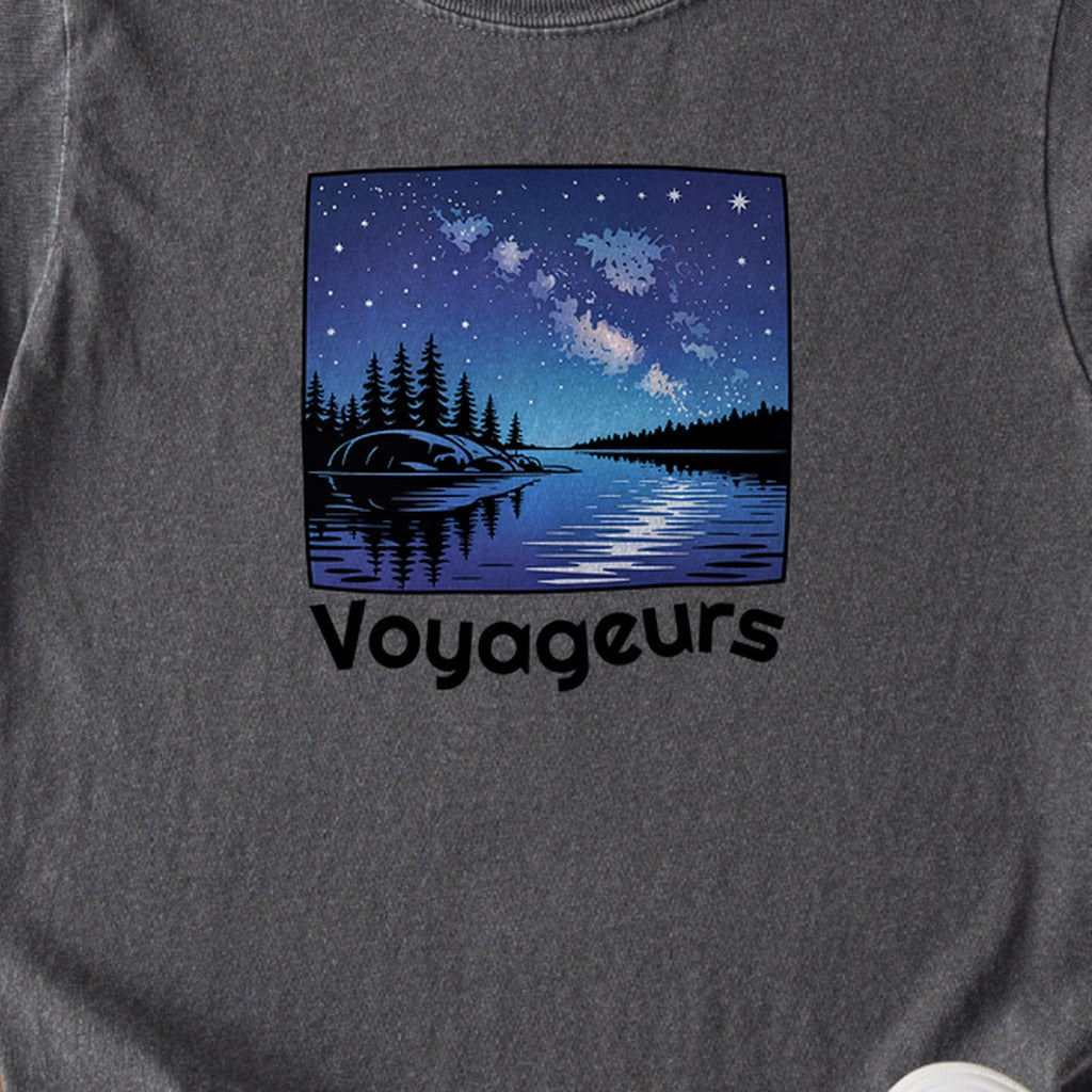 Voyageurs National Park at Night Kids Cotton T-Shirt