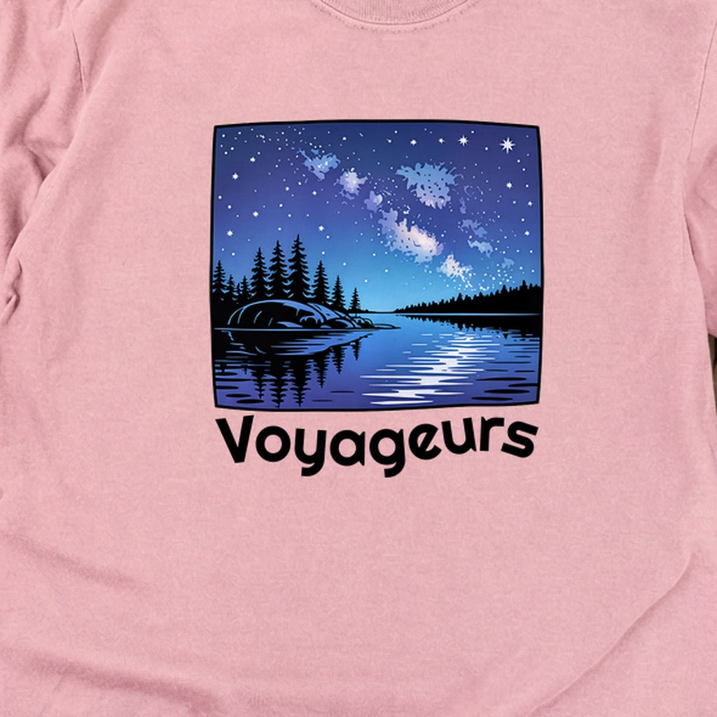 Voyageurs National Park at Night Cotton Long Sleeve