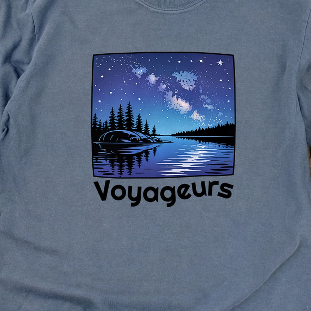 Voyageurs National Park at Night Cotton Long Sleeve