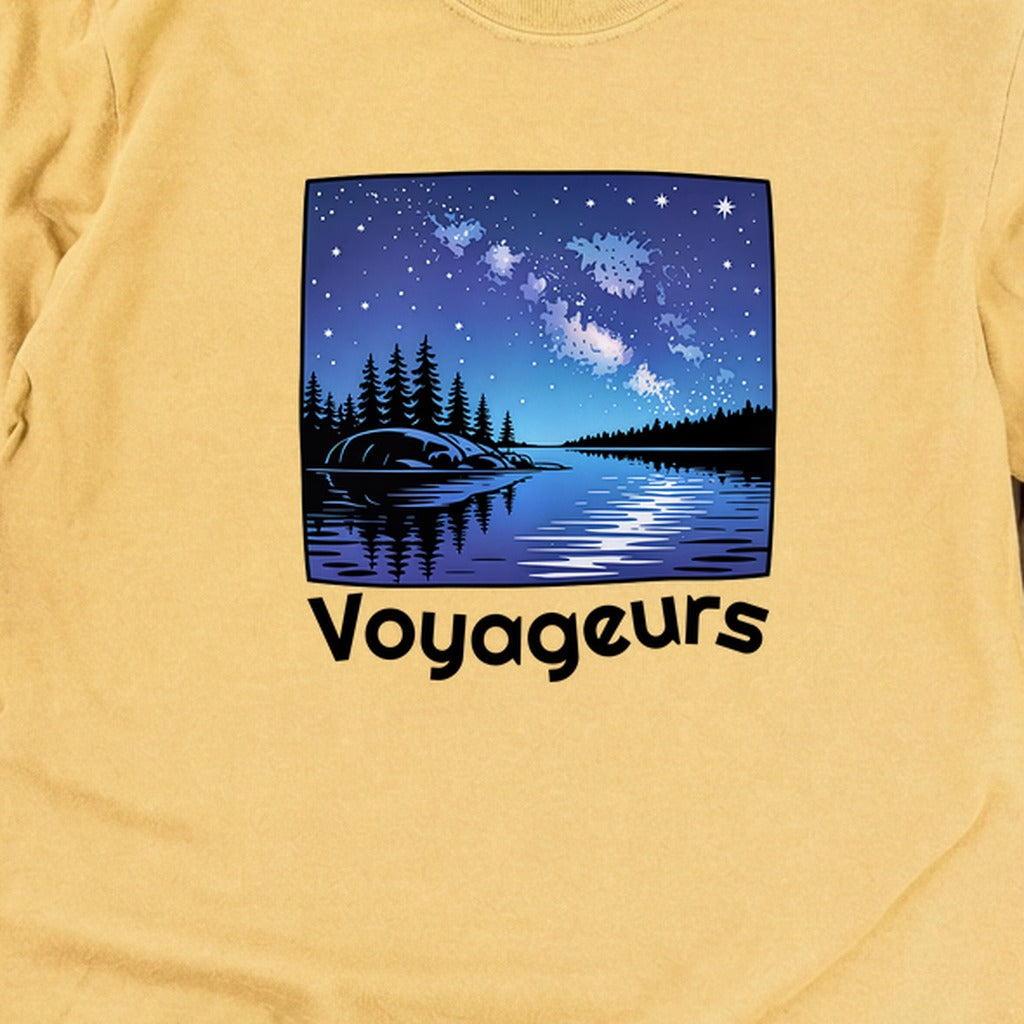 Voyageurs National Park at Night Cotton Long Sleeve
