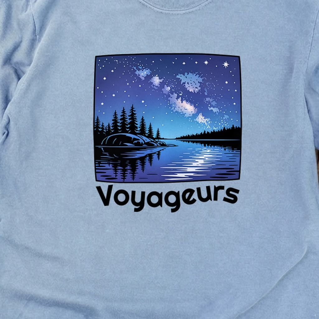 Voyageurs National Park at Night Cotton Long Sleeve