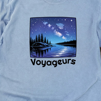 Voyageurs National Park at Night Cotton Long Sleeve