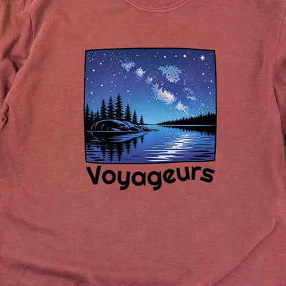 Voyageurs National Park at Night Cotton Long Sleeve