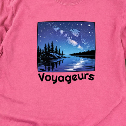 Voyageurs National Park at Night Cotton Long Sleeve