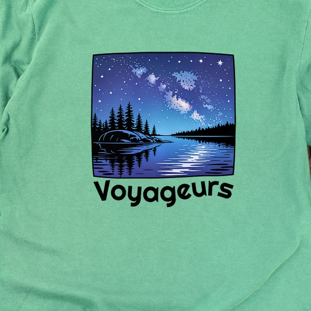 Voyageurs National Park at Night Cotton Long Sleeve