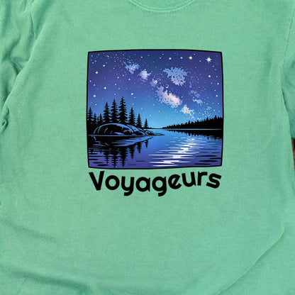 Voyageurs National Park at Night Cotton Long Sleeve