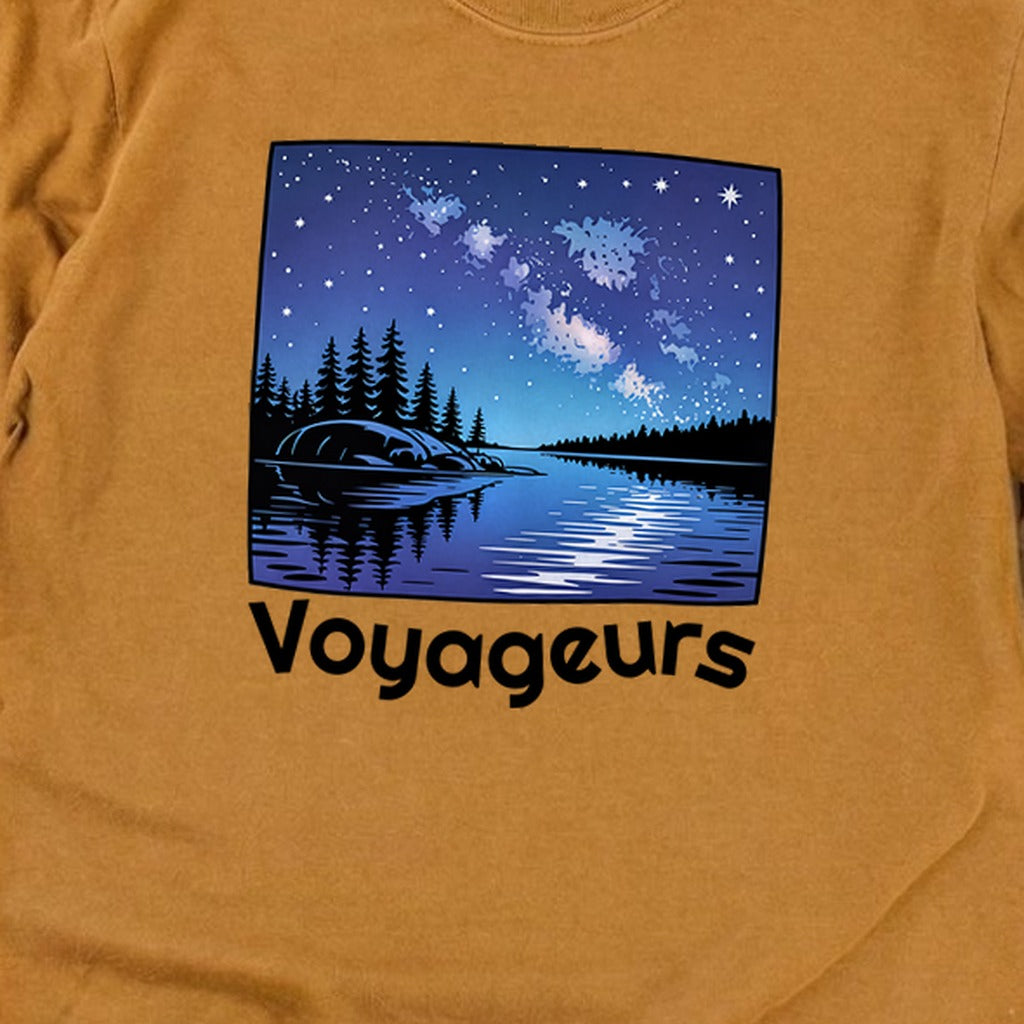 Voyageurs National Park at Night Cotton Long Sleeve