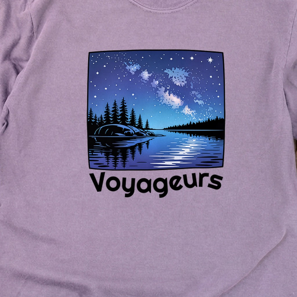 Voyageurs National Park at Night Cotton Long Sleeve
