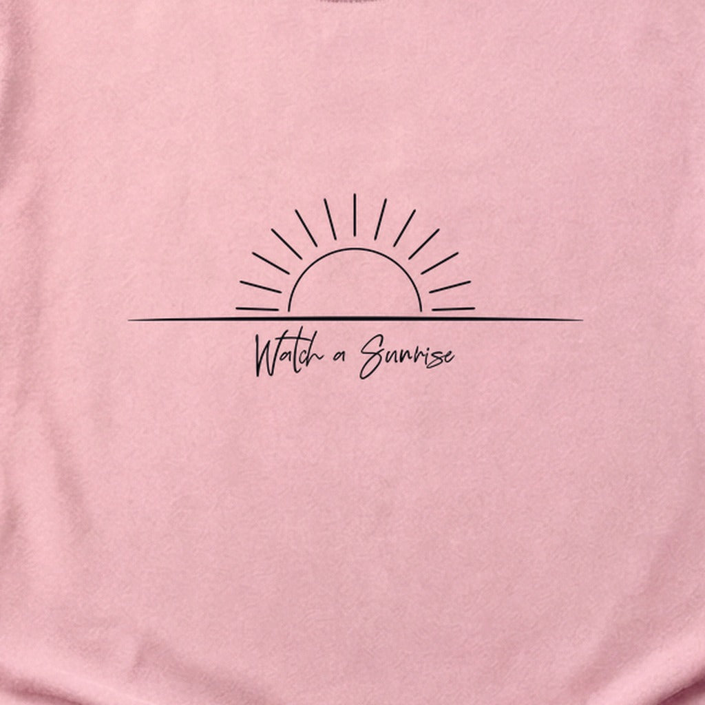Watch a Sunrise Cotton T-Shirt