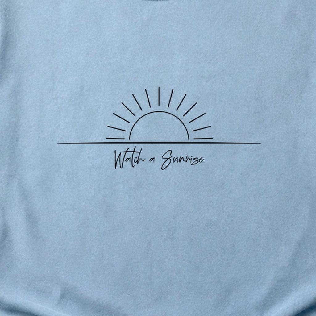 Watch a Sunrise Cotton T-Shirt