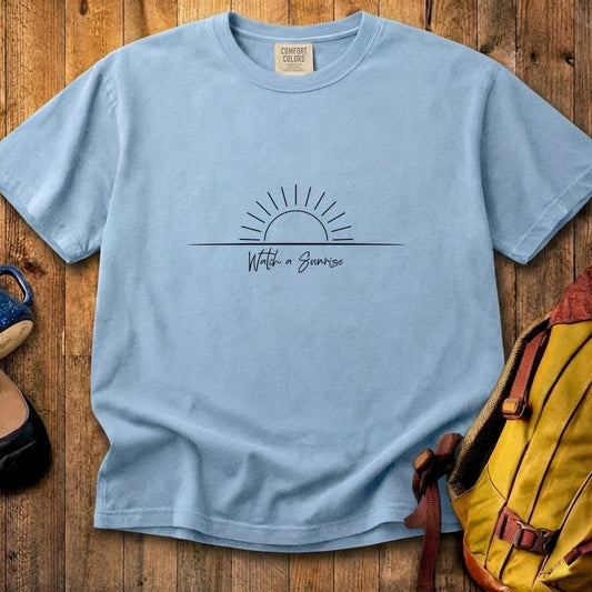 Watch a Sunrise Cotton T-Shirt