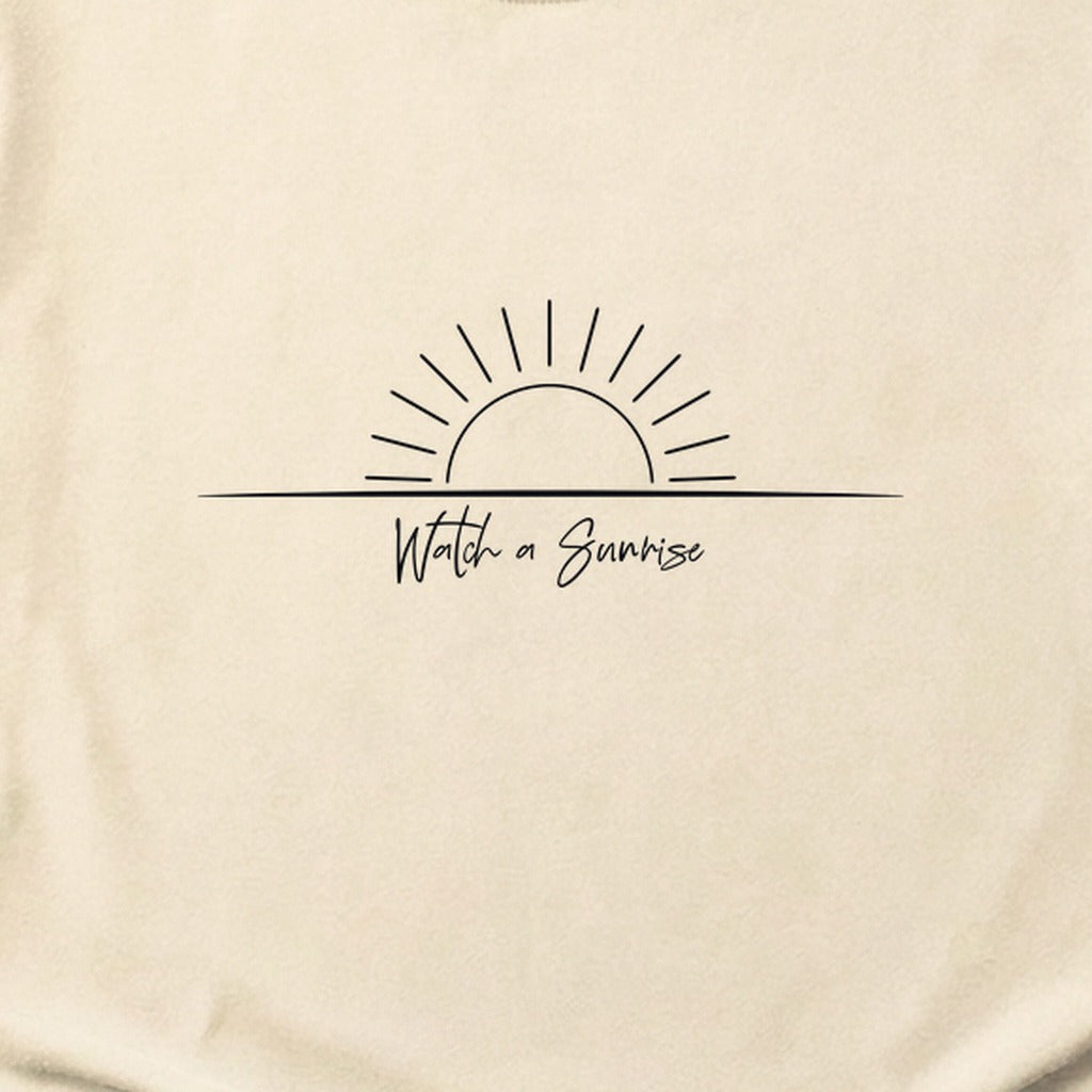 Watch a Sunrise Cotton T-Shirt