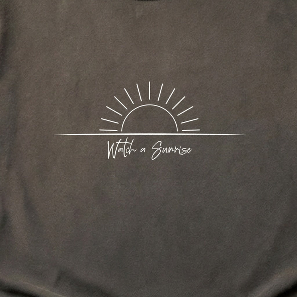 Watch a Sunrise Cotton T-Shirt