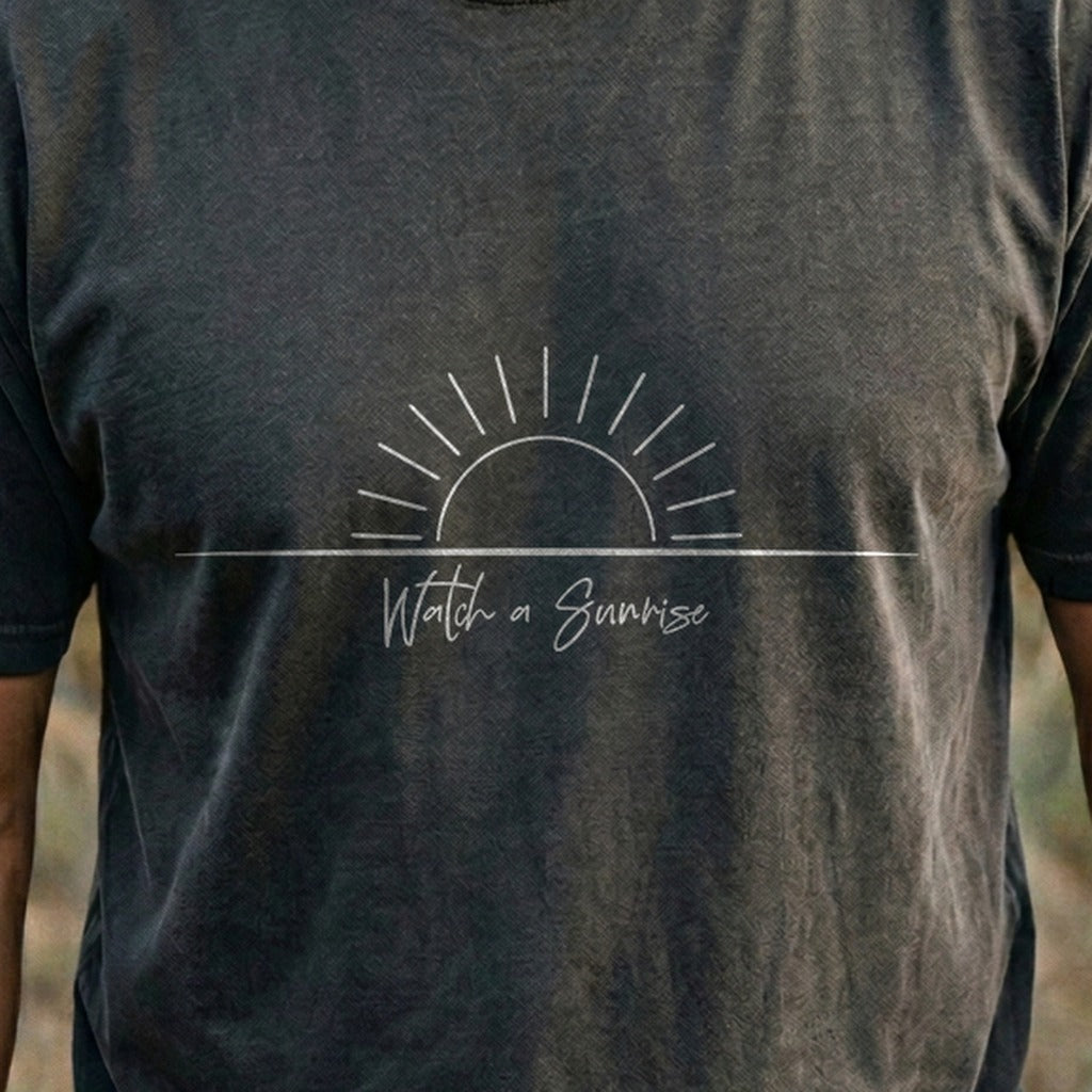 Watch a Sunrise Cotton T-Shirt
