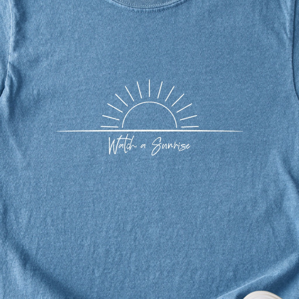Watch a Sunrise Kids Cotton T-Shirt