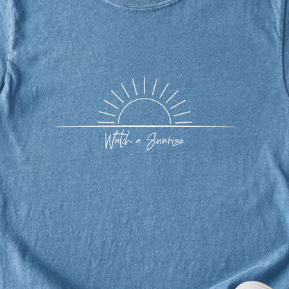 Watch a Sunrise Kids Cotton T-Shirt