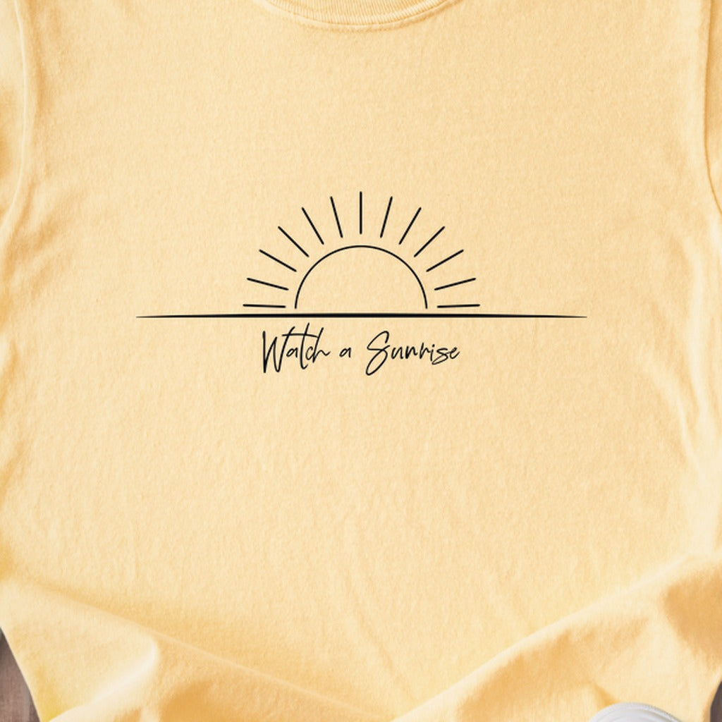 Watch a Sunrise Kids Cotton T-Shirt
