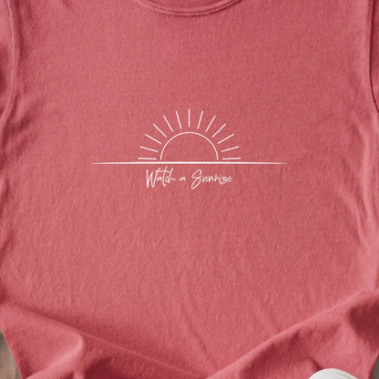 Watch a Sunrise Kids Cotton T-Shirt