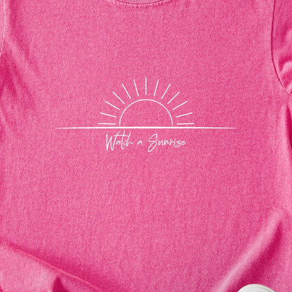 Watch a Sunrise Kids Cotton T-Shirt