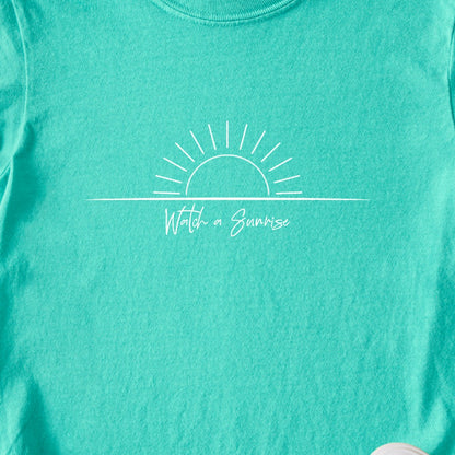 Watch a Sunrise Kids Cotton T-Shirt