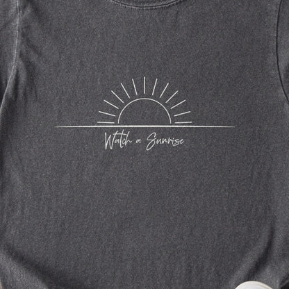 Watch a Sunrise Kids Cotton T-Shirt