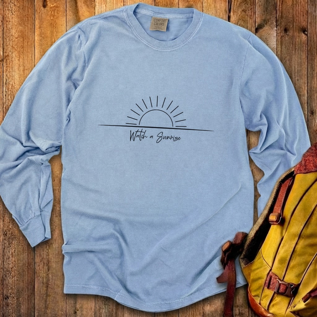 Watch a Sunrise Cotton Long Sleeve