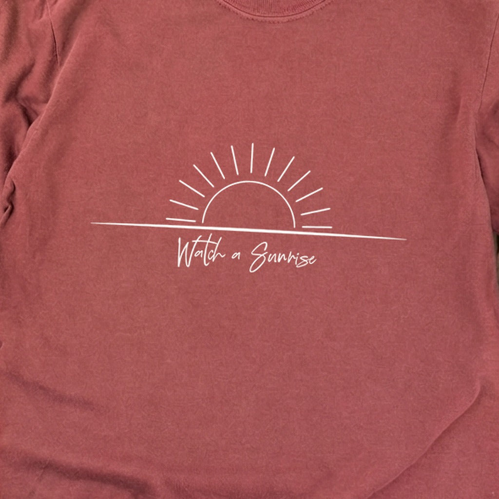 Watch a Sunrise Cotton Long Sleeve