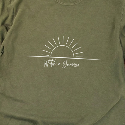 Watch a Sunrise Cotton Long Sleeve