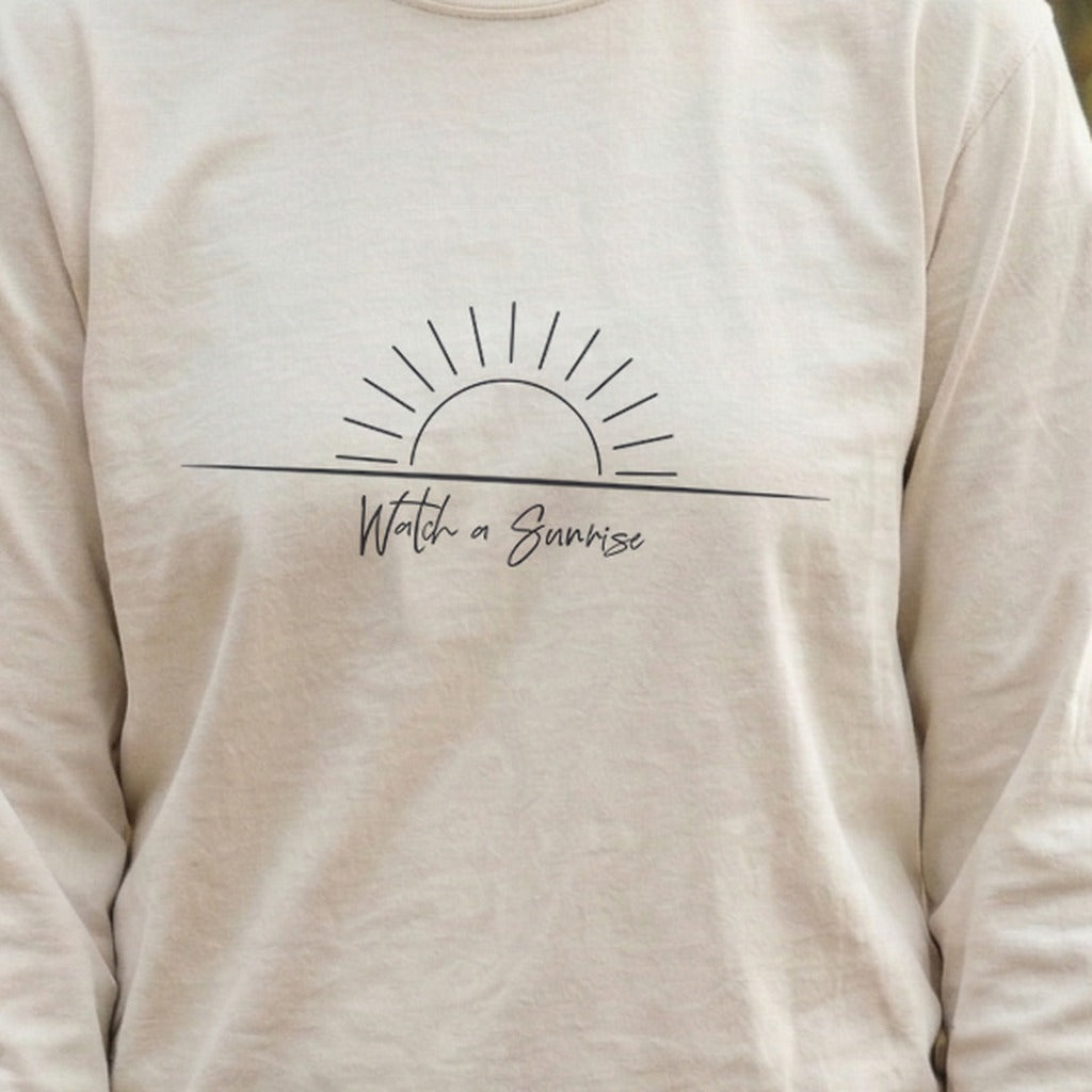 Watch a Sunrise Cotton Long Sleeve