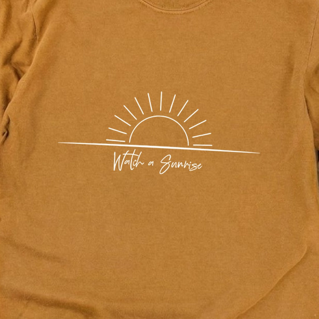 Watch a Sunrise Cotton Long Sleeve