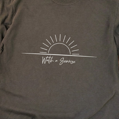 Watch a Sunrise Cotton Long Sleeve