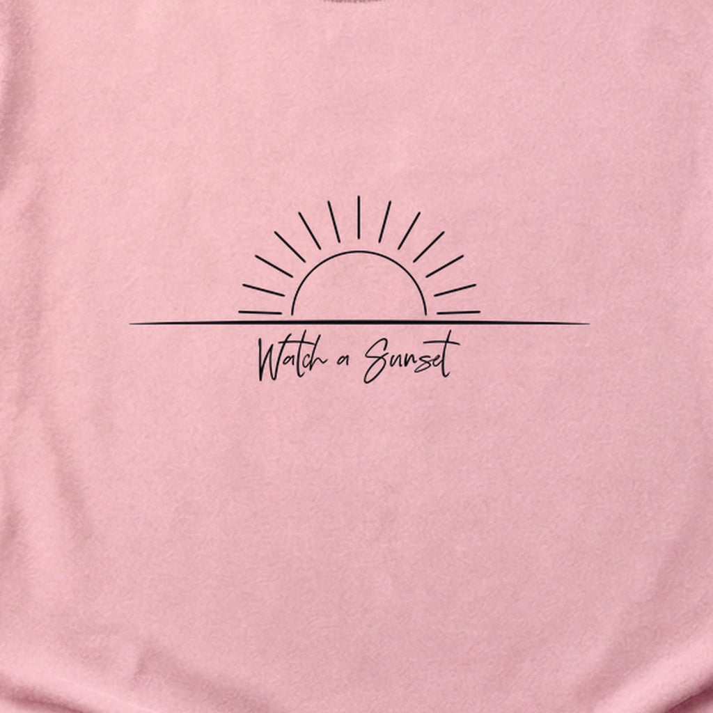 Watch a Sunset Cotton T-Shirt