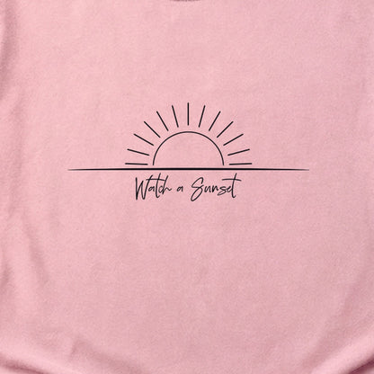 Watch a Sunset Cotton T-Shirt