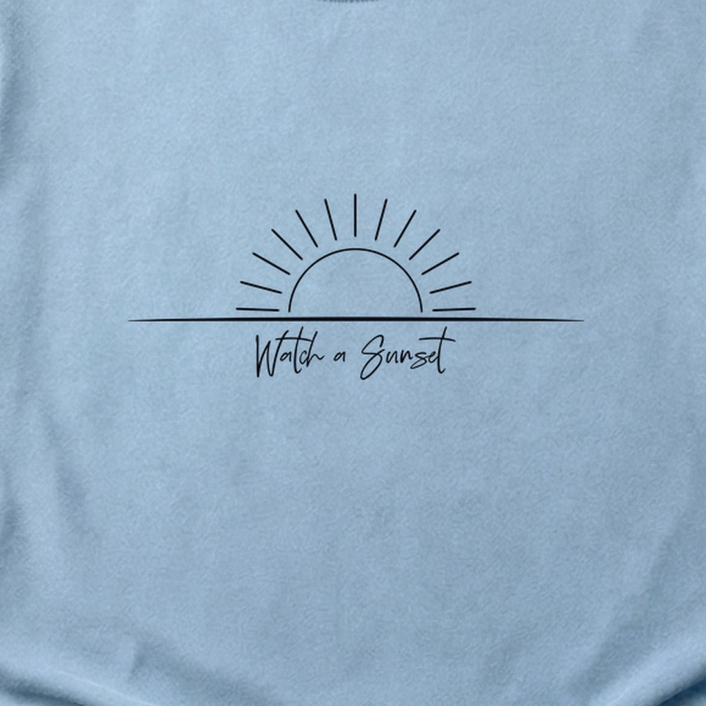 Watch a Sunset Cotton T-Shirt