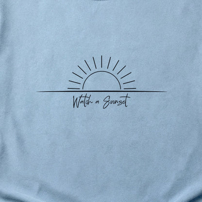 Watch a Sunset Cotton T-Shirt