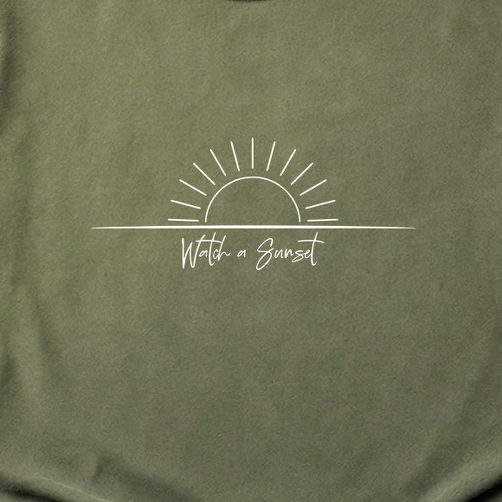 Watch a Sunset Cotton T-Shirt