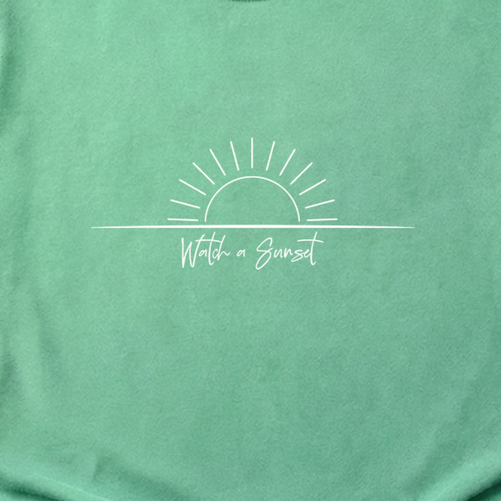 Watch a Sunset Cotton T-Shirt