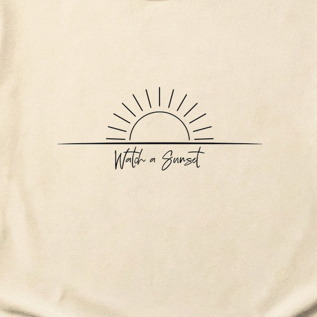 Watch a Sunset Cotton T-Shirt