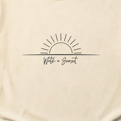 Watch a Sunset Cotton T-Shirt