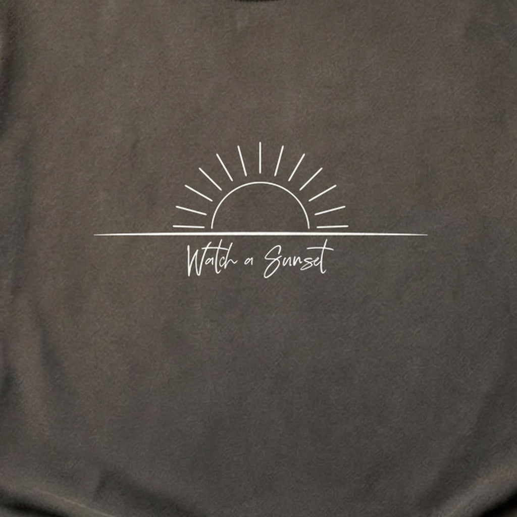 Watch a Sunset Cotton T-Shirt