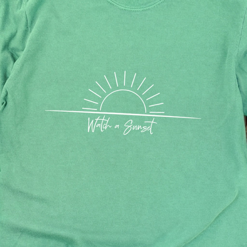 Watch a Sunset Cotton Long Sleeve