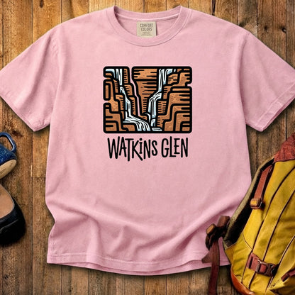 Watkins Glen State Park Cotton T-Shirt