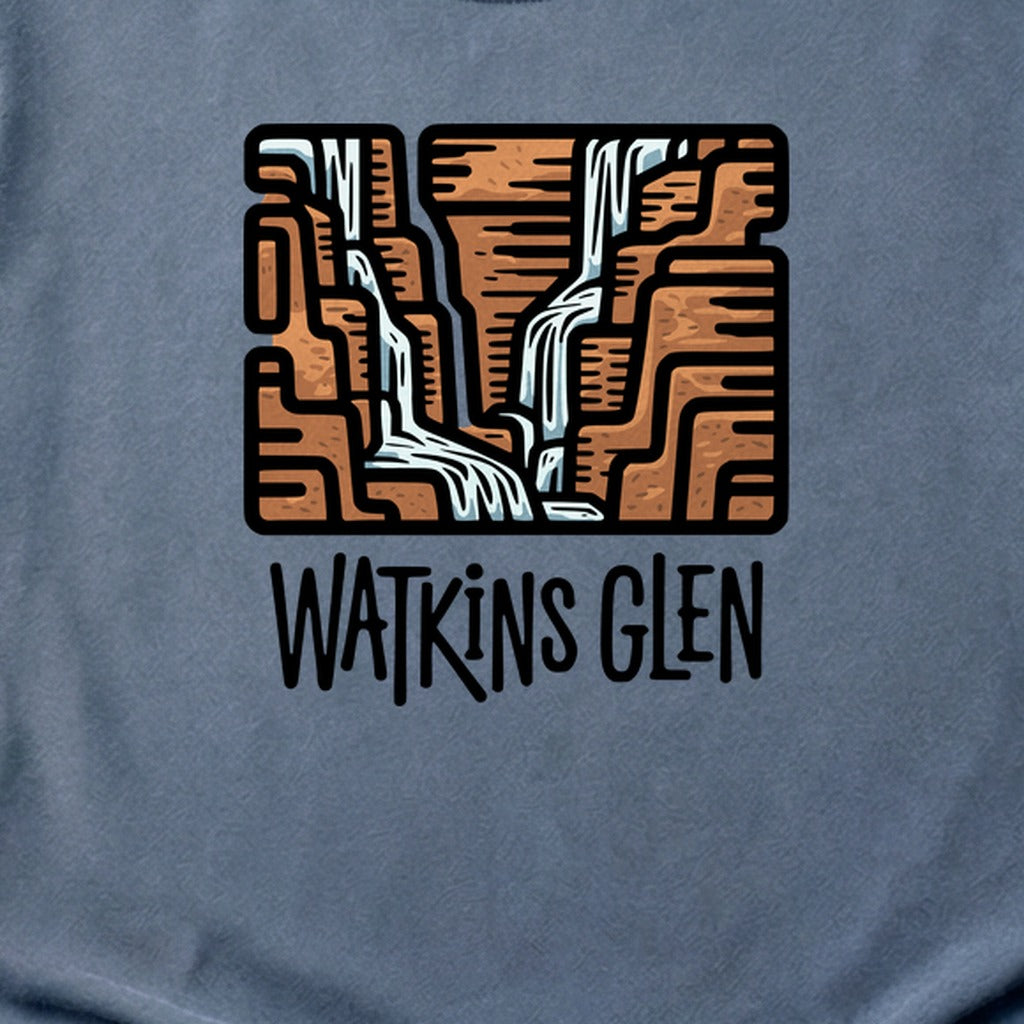 Watkins Glen State Park Cotton T-Shirt