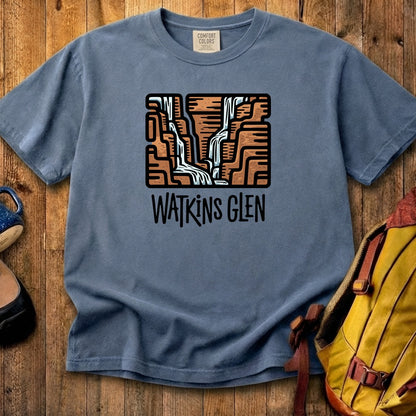 Watkins Glen State Park Cotton T-Shirt