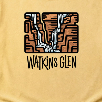 Watkins Glen State Park Cotton T-Shirt