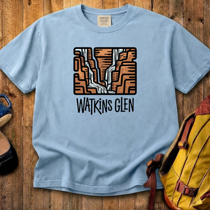 Watkins Glen State Park Cotton T-Shirt