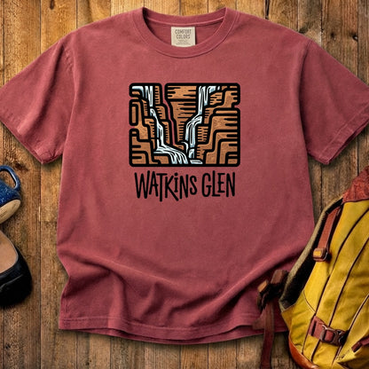 Watkins Glen State Park Cotton T-Shirt