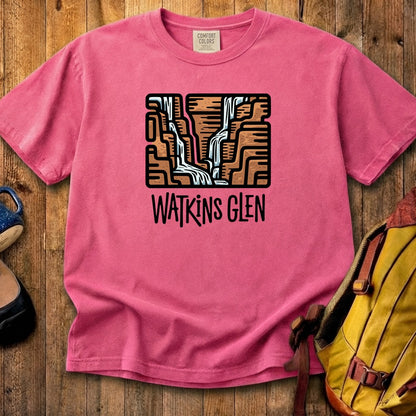 Watkins Glen State Park Cotton T-Shirt