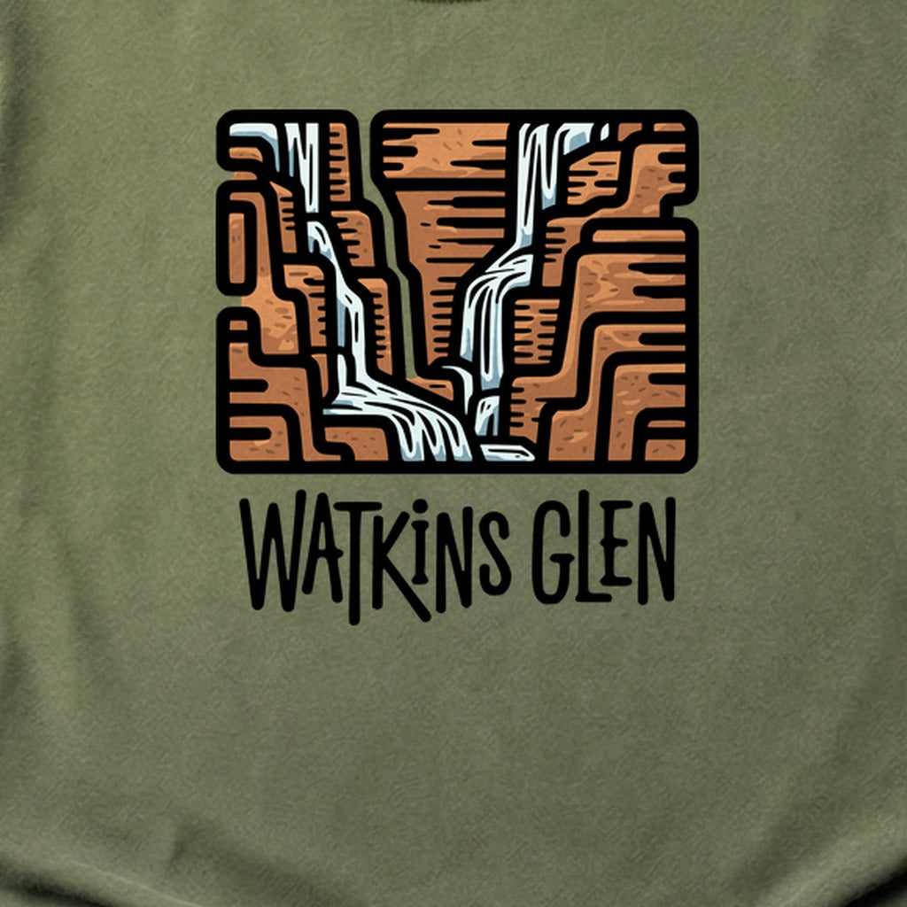 Watkins Glen State Park Cotton T-Shirt
