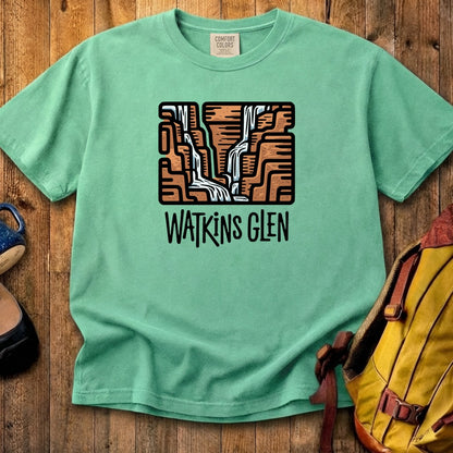 Watkins Glen State Park Cotton T-Shirt